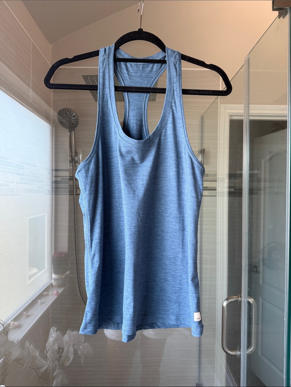 Vuori Light Blue Racerback Tank Top